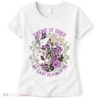There It Goes My Last Flying Fuck Funny Sarcastic Women's T-Shirt thumb 0
