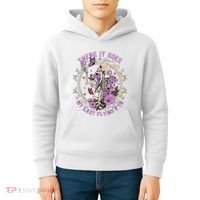 There It Goes My Last Flying Fuck Funny Sarcastic Kids Hoodie thumb 4