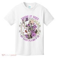 There It Goes My Last Flying Fuck Funny Sarcastic Kids T-Shirt thumb 0