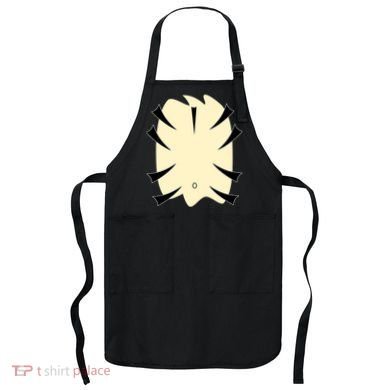 Tiger Belly Funny Halloween Costume Apron