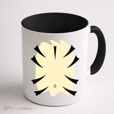 Tiger Belly Funny Halloween Costume Coffee Mug back