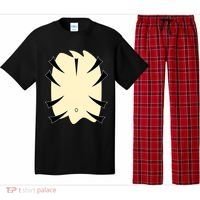 Tiger Belly Funny Halloween Costume Pajama Set thumb 0