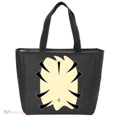 Tiger Belly Funny Halloween Costume Tote Bag