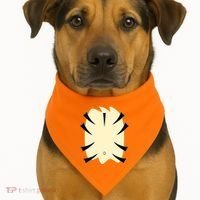 Tiger Belly Funny Halloween Costume USA-Made Doggie Bandana thumb 1
