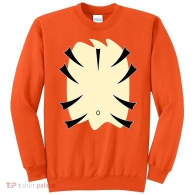 Tiger Belly Funny Halloween Costume Sweatshirt