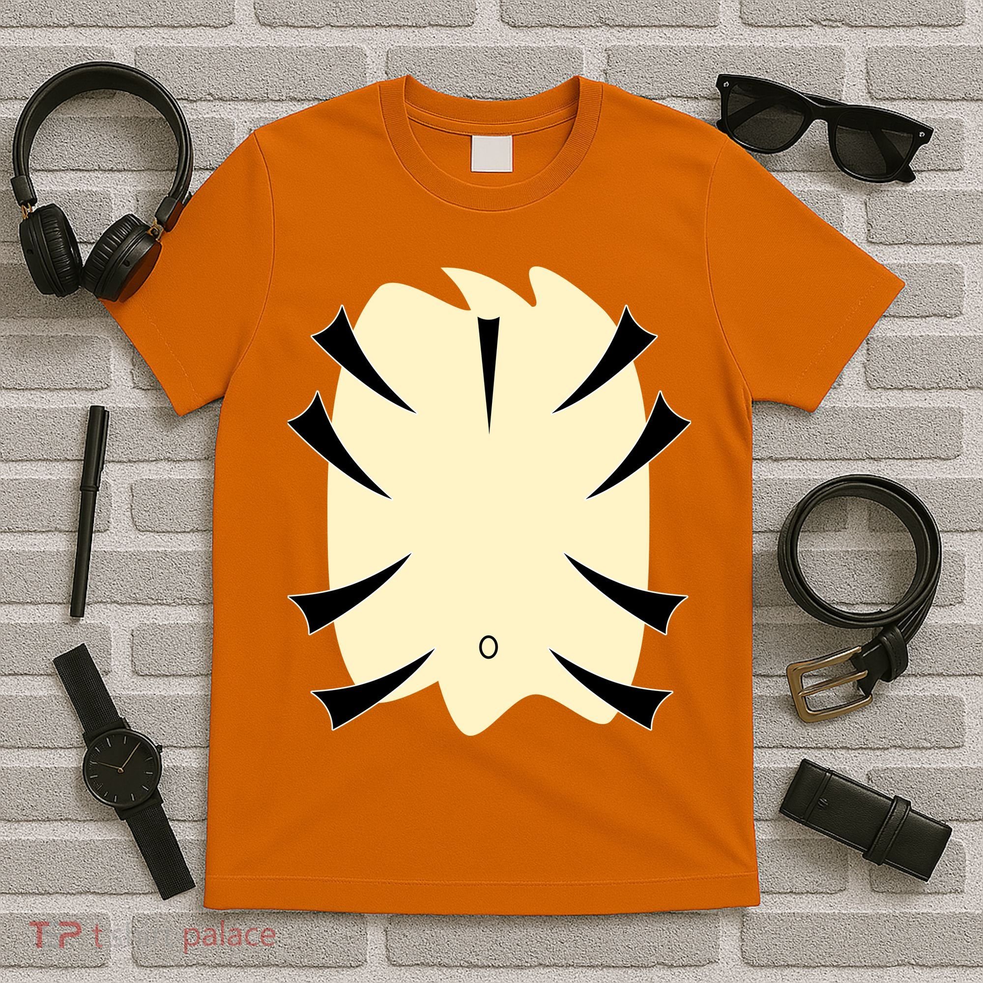 Tiger Belly Funny Halloween Costume T-Shirt