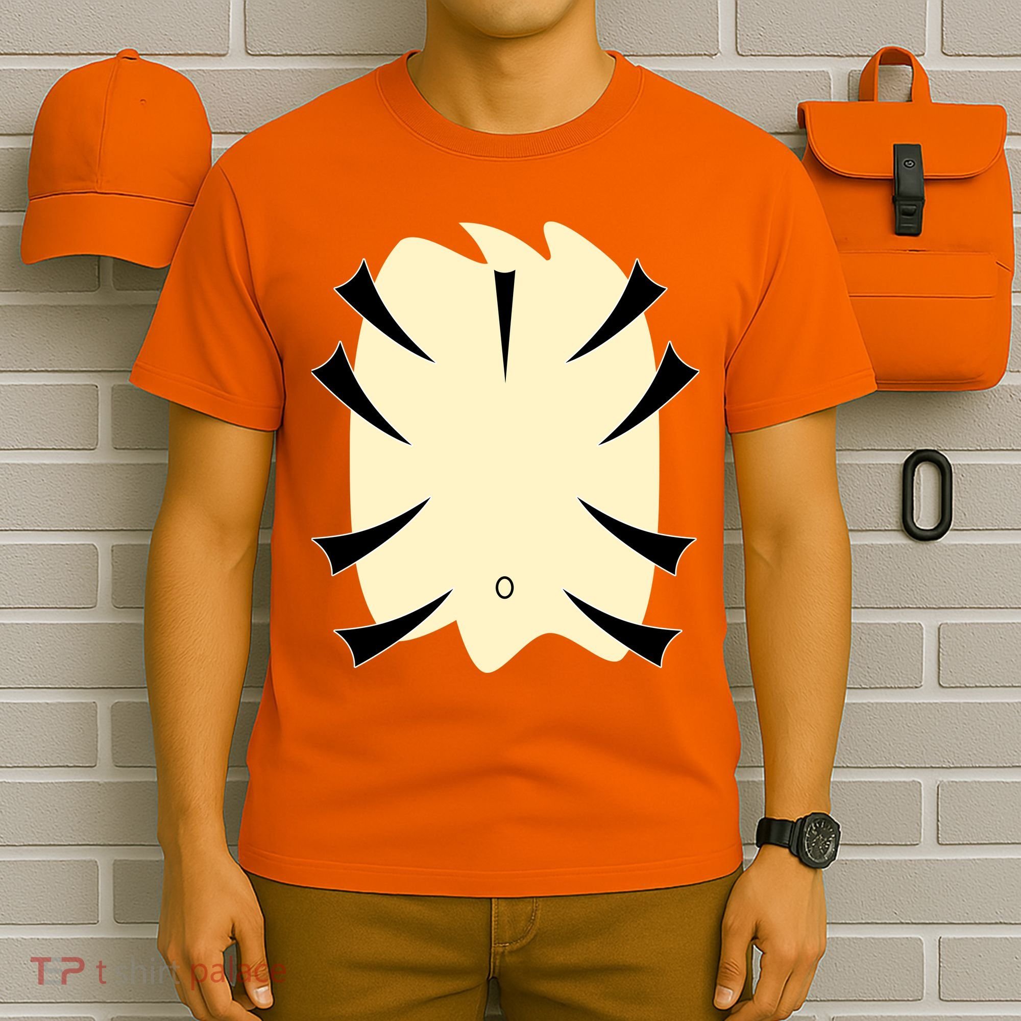 Tiger Belly Funny Halloween Costume T-Shirt