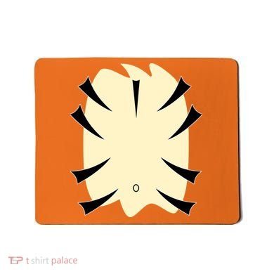 Tiger Belly Funny Halloween Costume Mousepad