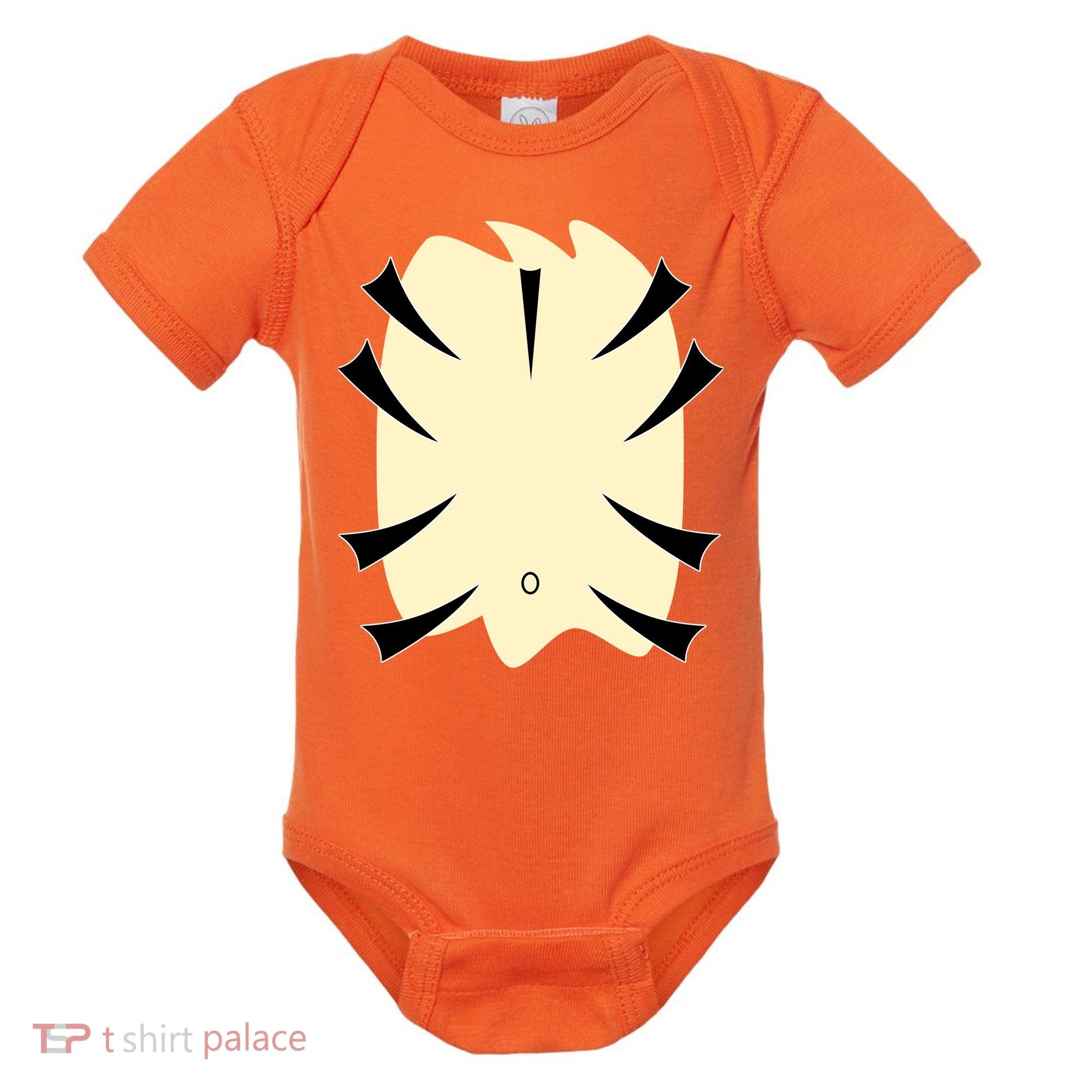Tiger Belly Funny Halloween Costume Baby Bodysuit