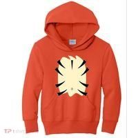 Tiger Belly Funny Halloween Costume Kids Hoodie thumb 0