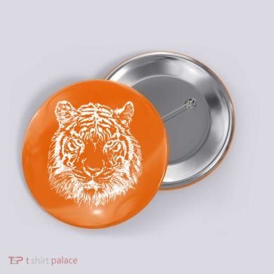 Tiger Cool Design Button