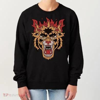 Tiger Flames Women's Sweatshirt