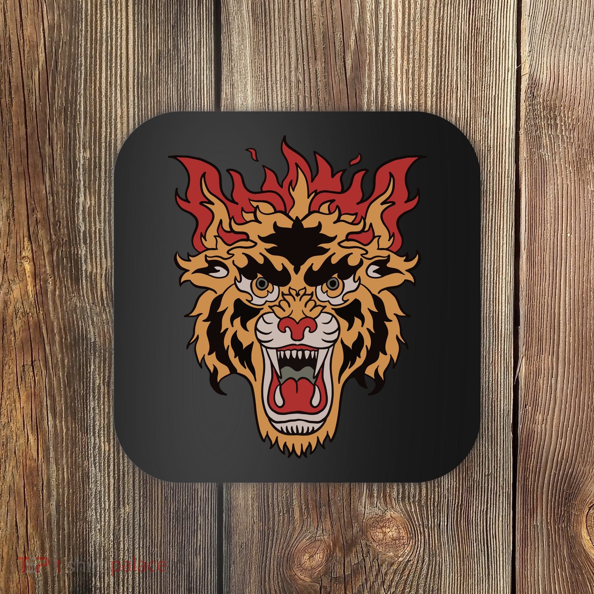 Tiger Flames Coaster