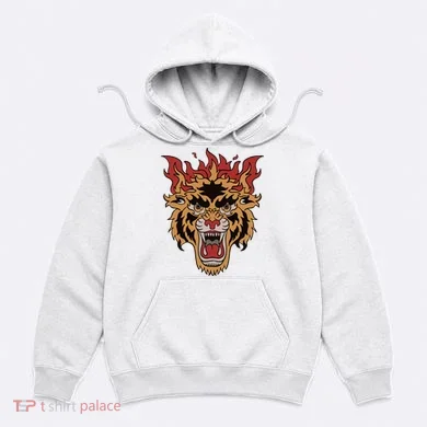 Tiger Flames Hoodie