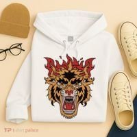 Tiger Flames Hoodie thumb 4
