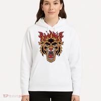 Tiger Flames Hoodie thumb 5