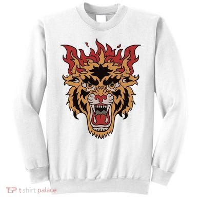 Tiger Flames Sweatshirt