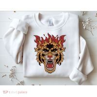 Tiger Flames Sweatshirt thumb 2