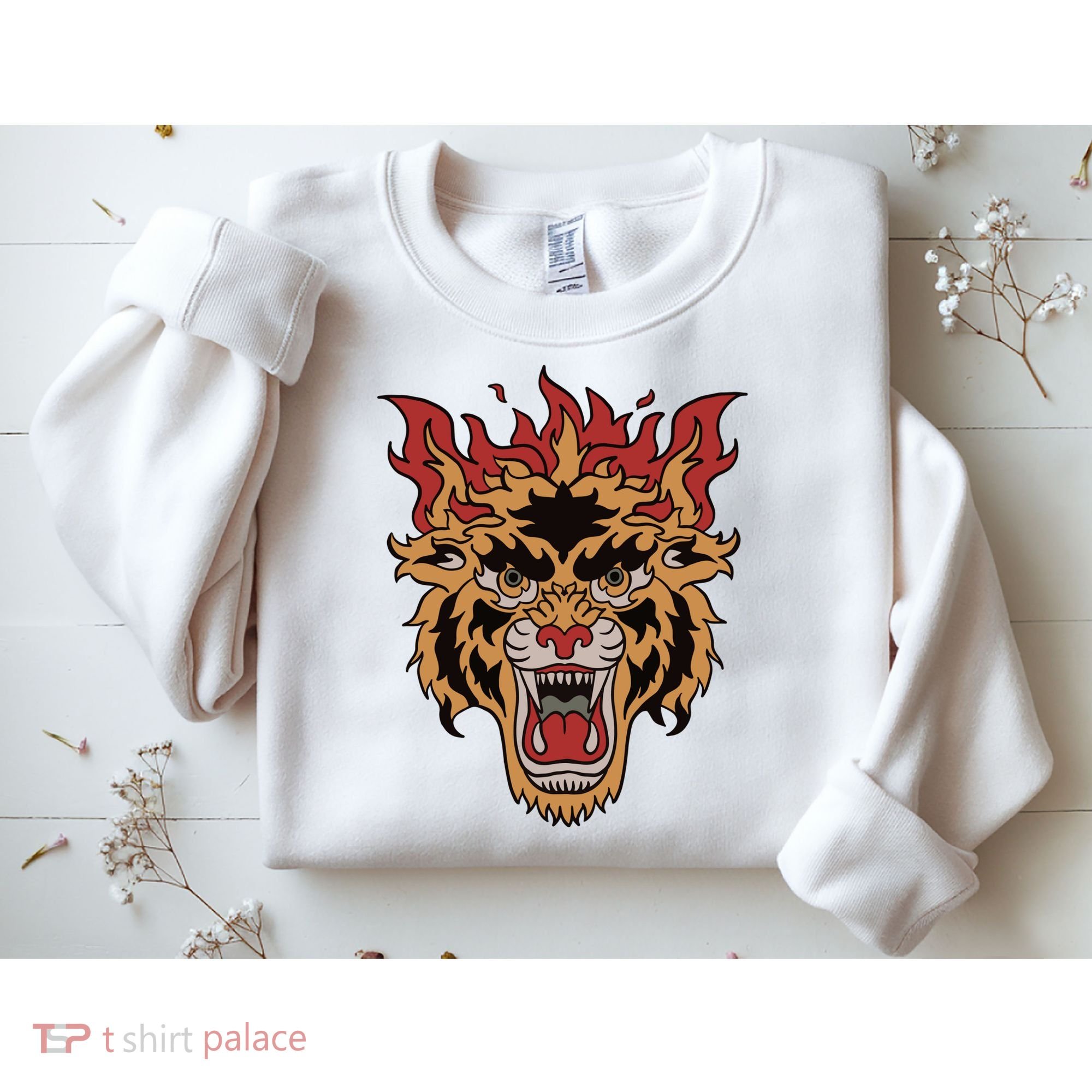 Tiger Flames Sweatshirt