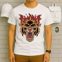 Tiger Flames T-Shirt thumb 6