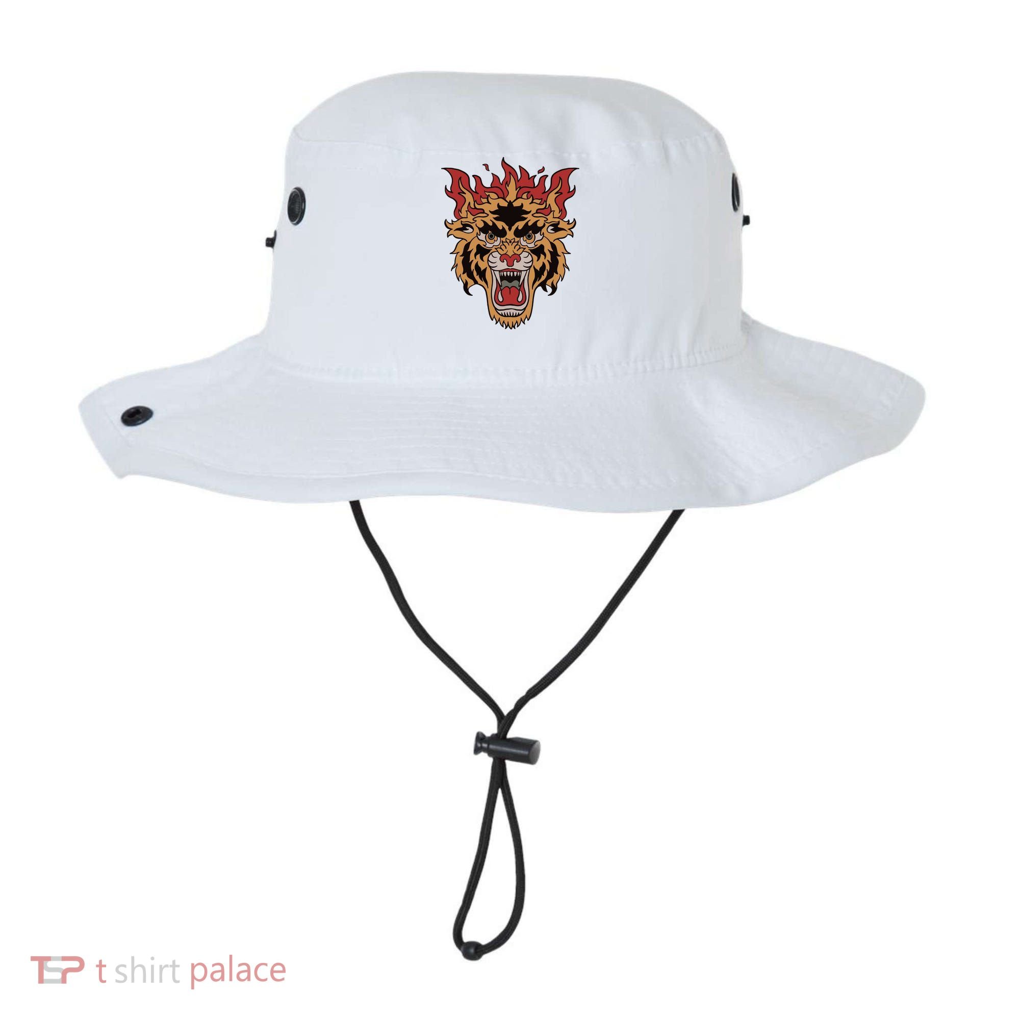 Tiger Flames Bucket Hat
