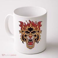 Tiger Flames Coffee Mug thumb 0