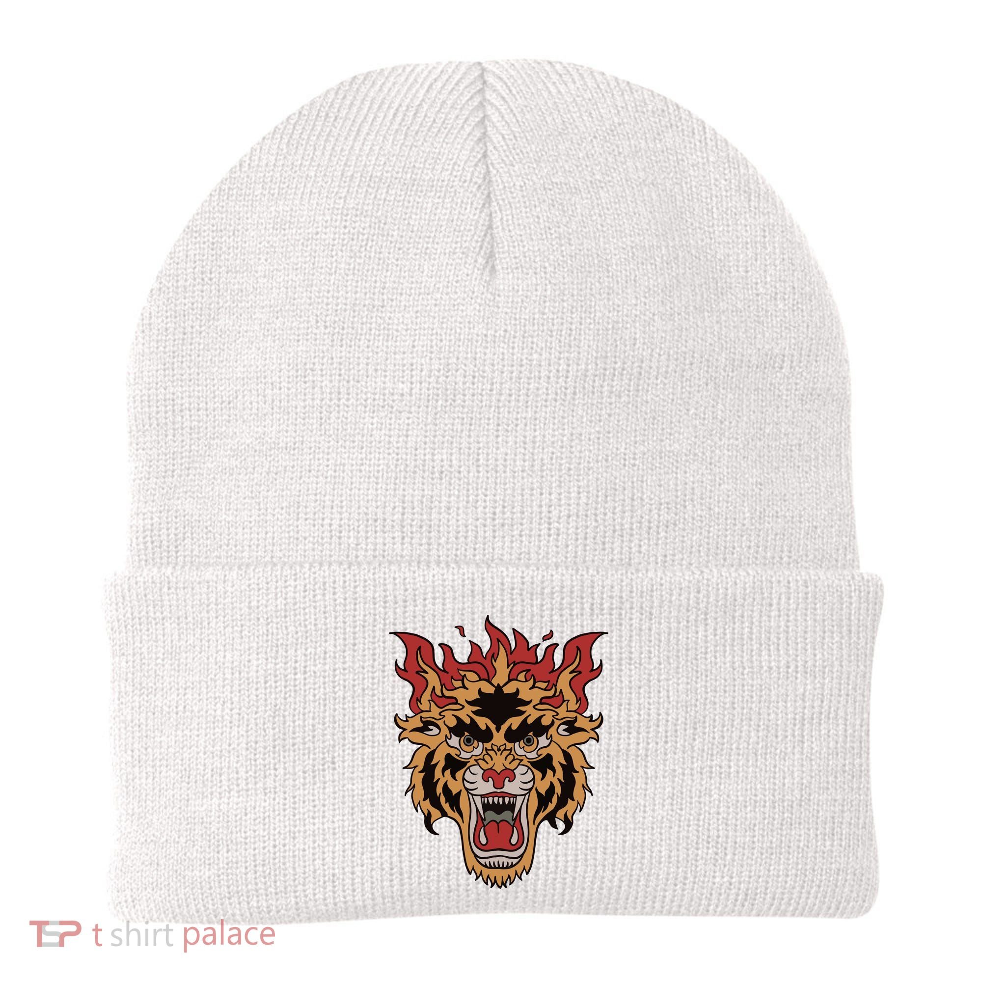 Tiger Flames Beanie