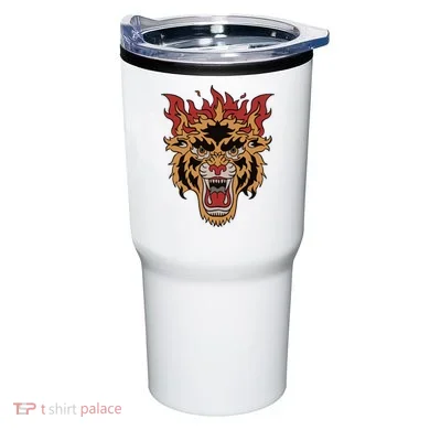 Tiger Flames Tumbler