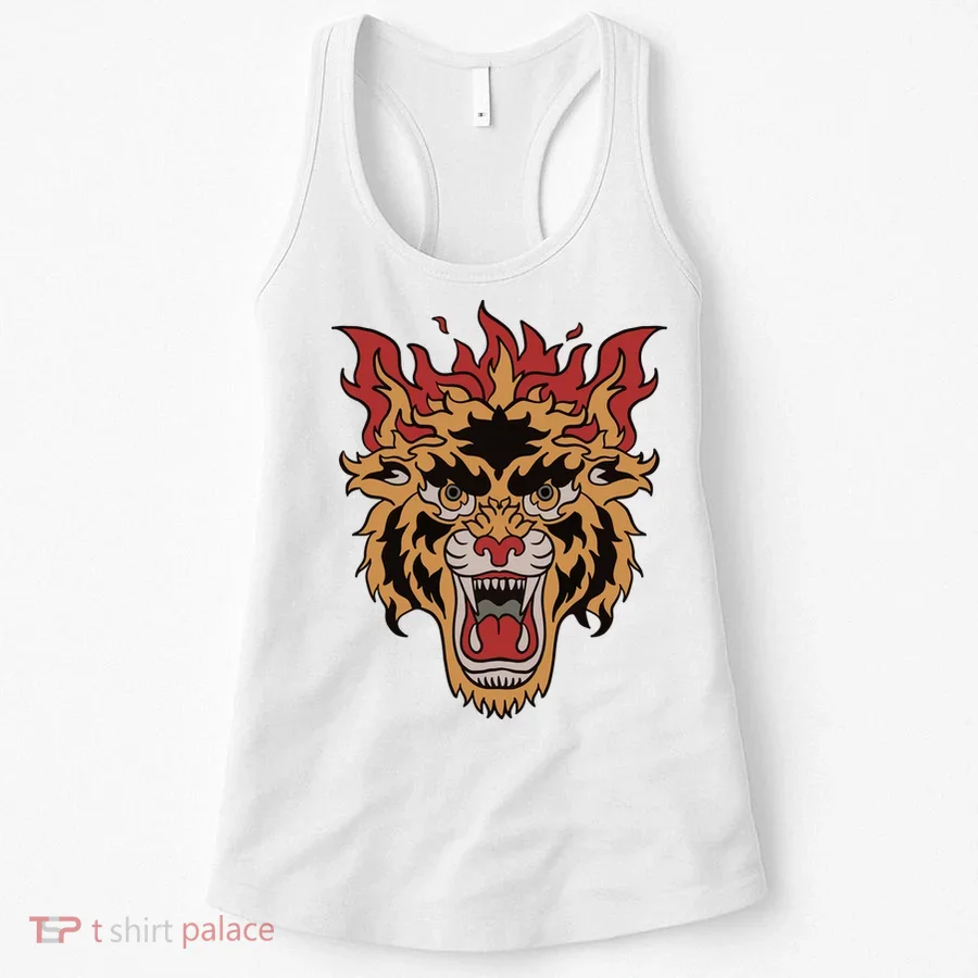Tiger Flames Women's Tank Top
