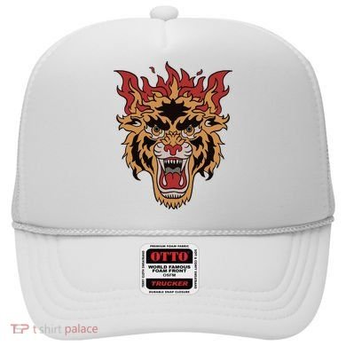 Tiger Flames Hat