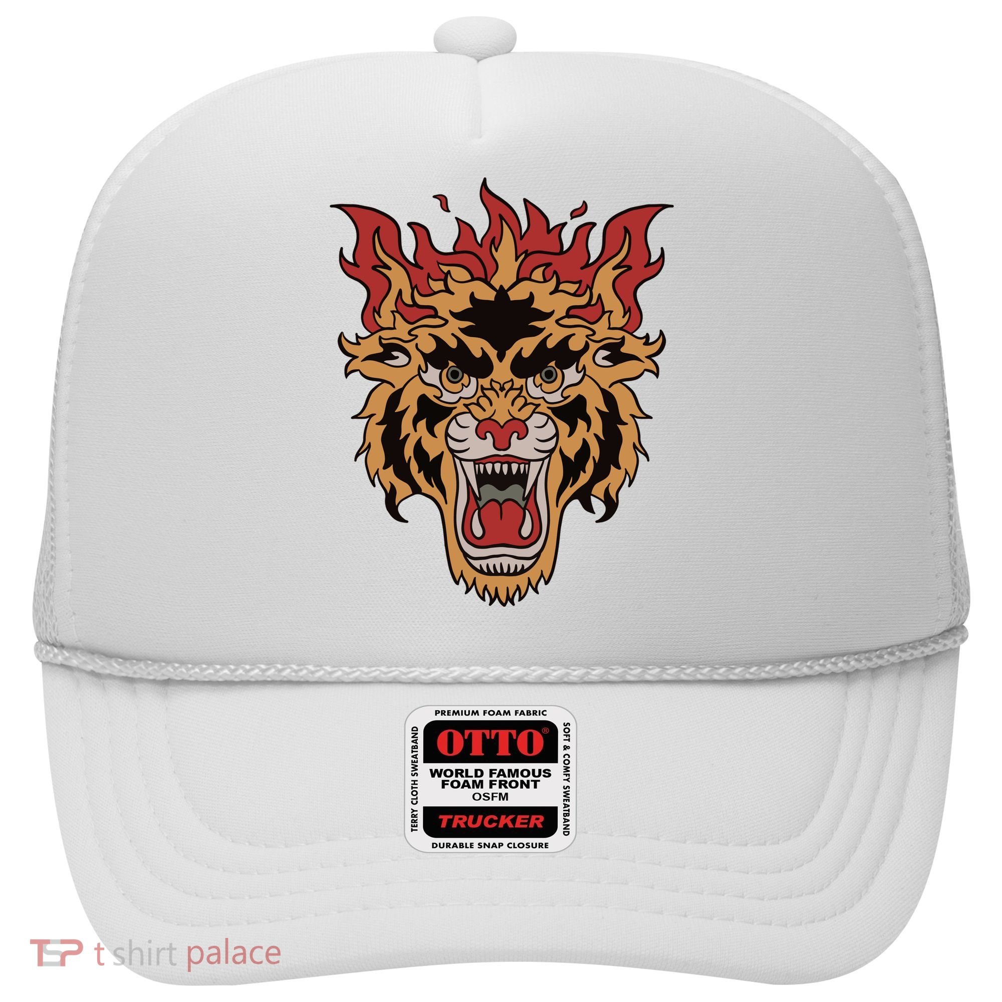 Tiger Flames Hat