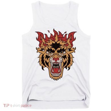 Tiger Flames Tank Top