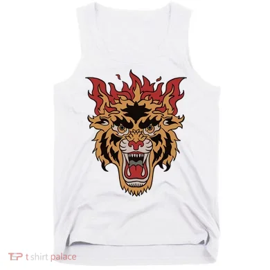 Tiger Flames Tank Top
