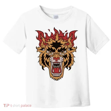 Tiger Flames Toddler T-Shirt