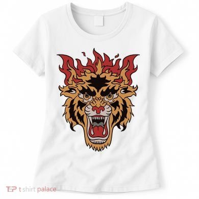 Tiger Flames Women's T-Shirt