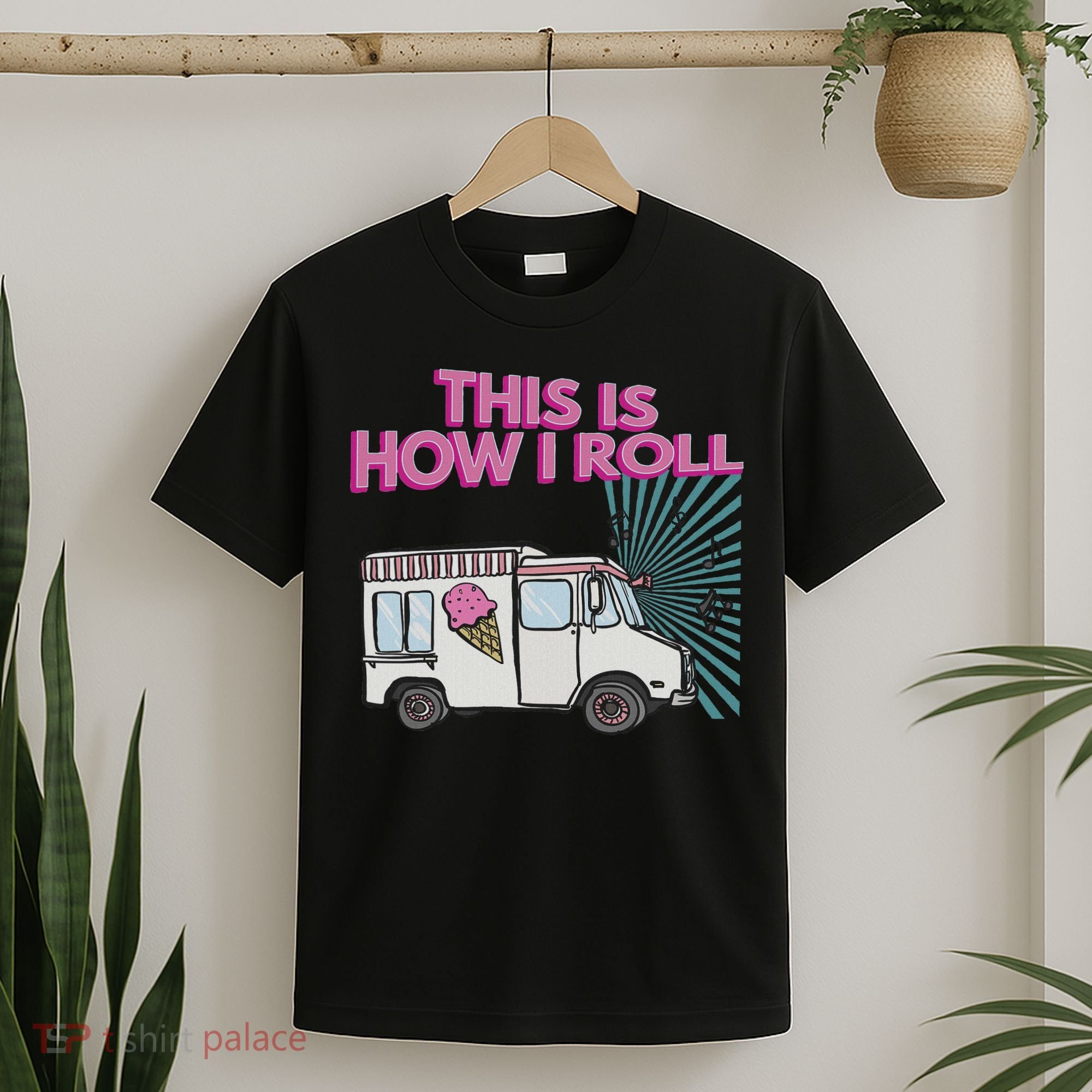 This Is How I Roll Funny Casual Ice Cream Truck Gift T-Shirt