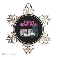 This Is How I Roll Funny Casual Ice Cream Truck Gift Ornament thumb 0