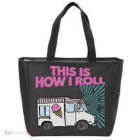 This Is How I Roll Funny Casual Ice Cream Truck Gift Tote Bag thumb 0