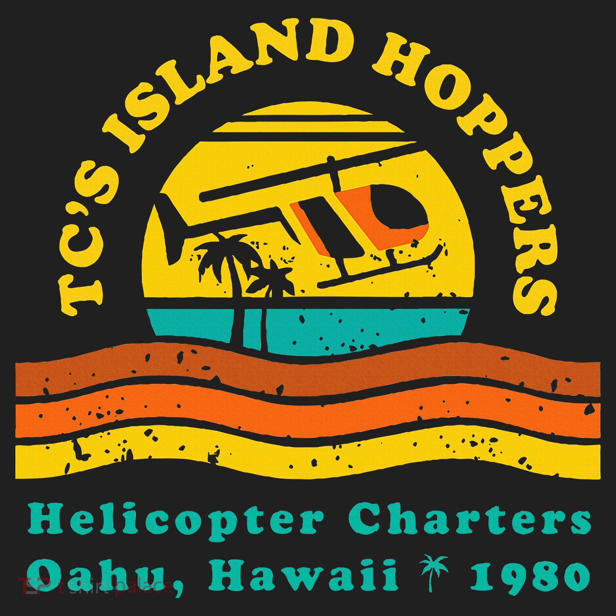 TcS Island Hoppers Helicopter Charters Hawaii Since 1980 Tumbler