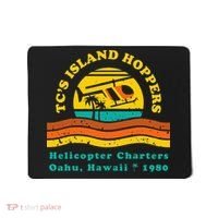 TcS Island Hoppers Helicopter Charters Hawaii Since 1980 Mousepad thumb 0