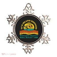 TcS Island Hoppers Helicopter Charters Hawaii Since 1980 Ornament thumb 0