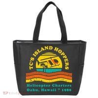 TcS Island Hoppers Helicopter Charters Hawaii Since 1980 Tote Bag thumb 0
