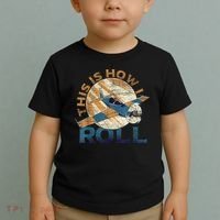 This Is How I Roll Pilot Toddler T-Shirt thumb 2