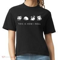 This Is How I Roll Panda Comfort Colors Boxy T-Shirt thumb 0