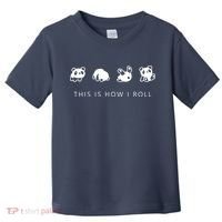 This Is How I Roll Panda Toddler T-Shirt thumb 0
