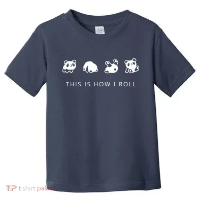 This Is How I Roll Panda Toddler T-Shirt