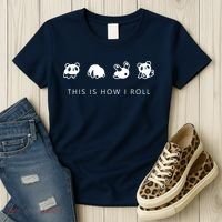 This Is How I Roll Panda Women's T-Shirt thumb 3