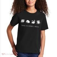 This Is How I Roll Panda Kids T-Shirt thumb 2