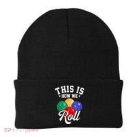 THIS IS HOW WE ROLL BOCCE BALL Beanie thumb 0