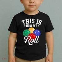 THIS IS HOW WE ROLL BOCCE BALL Toddler T-Shirt thumb 2